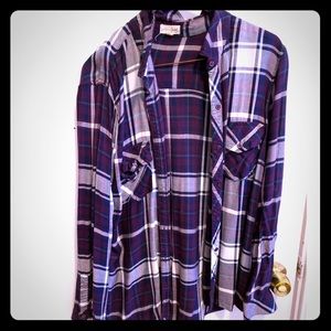 Lightweight Flannel Blouse